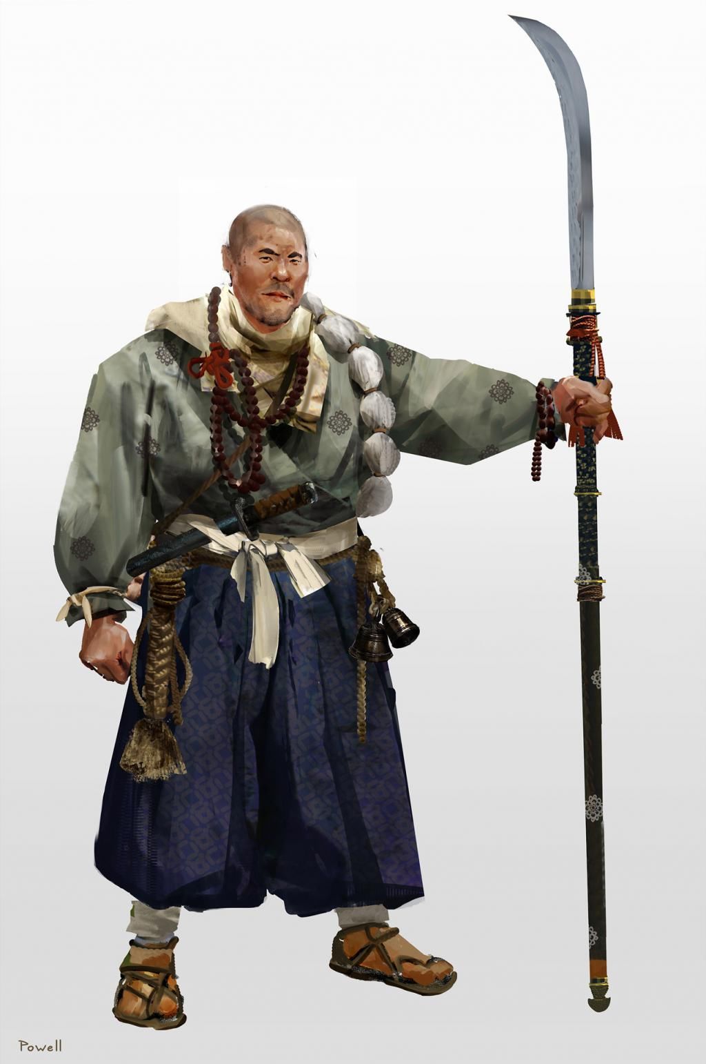 设计|《对马之魂》首席概念美术分享设计图和设计理念