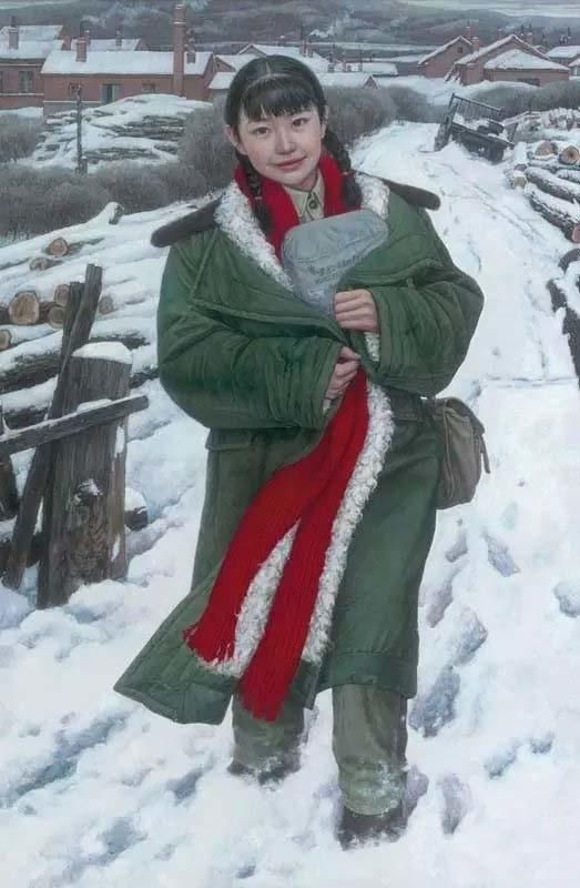  欣赏|迷茫的女知青——王国斌先生知青系列人物油画欣赏（图）