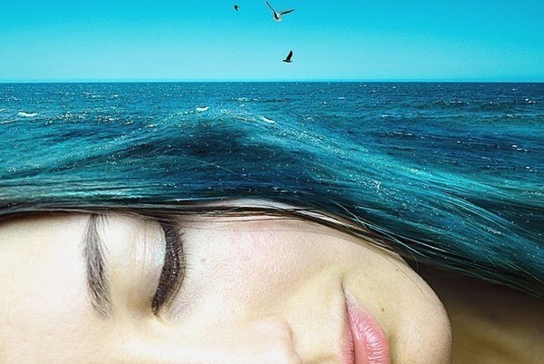 艺术家|这位好“色”的艺术家,拿大自然当画板,引11万人“想入非非”!