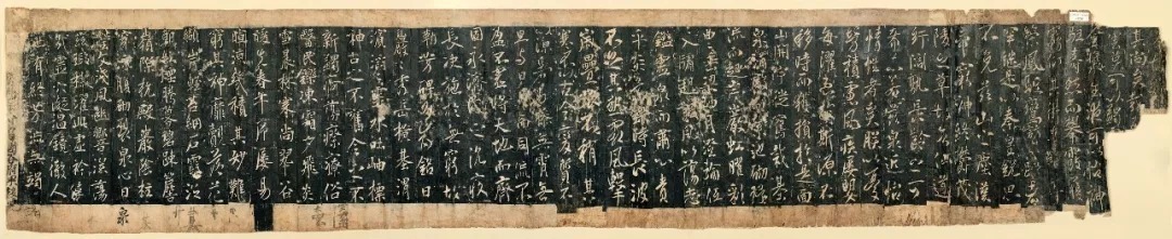 书风$唐太宗李世民书法真迹,千年帝范,行书入碑!却被法国珍藏!