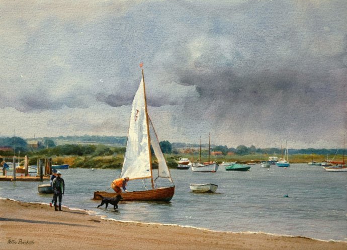 Peter#英国Peter Barker油画风景(二)