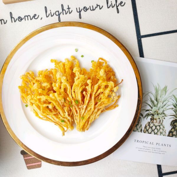  炸金|酥炸金炸菇