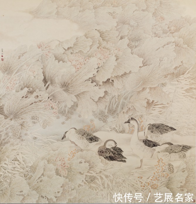 工笔画|【艺展中国】李凤翠工笔画作品欣赏