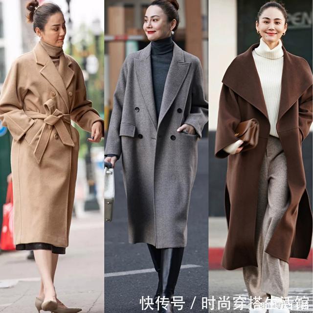 版型|天气越来越冷,今年流行穿“大一号”,时髦保暖又高级,谁穿谁美