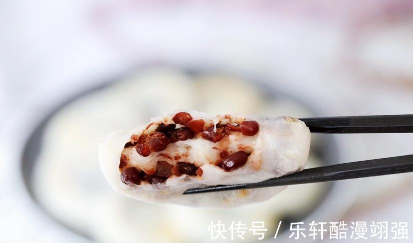 超好吃的糯米红豆饼,很适合当早餐,大人孩子都吃不够