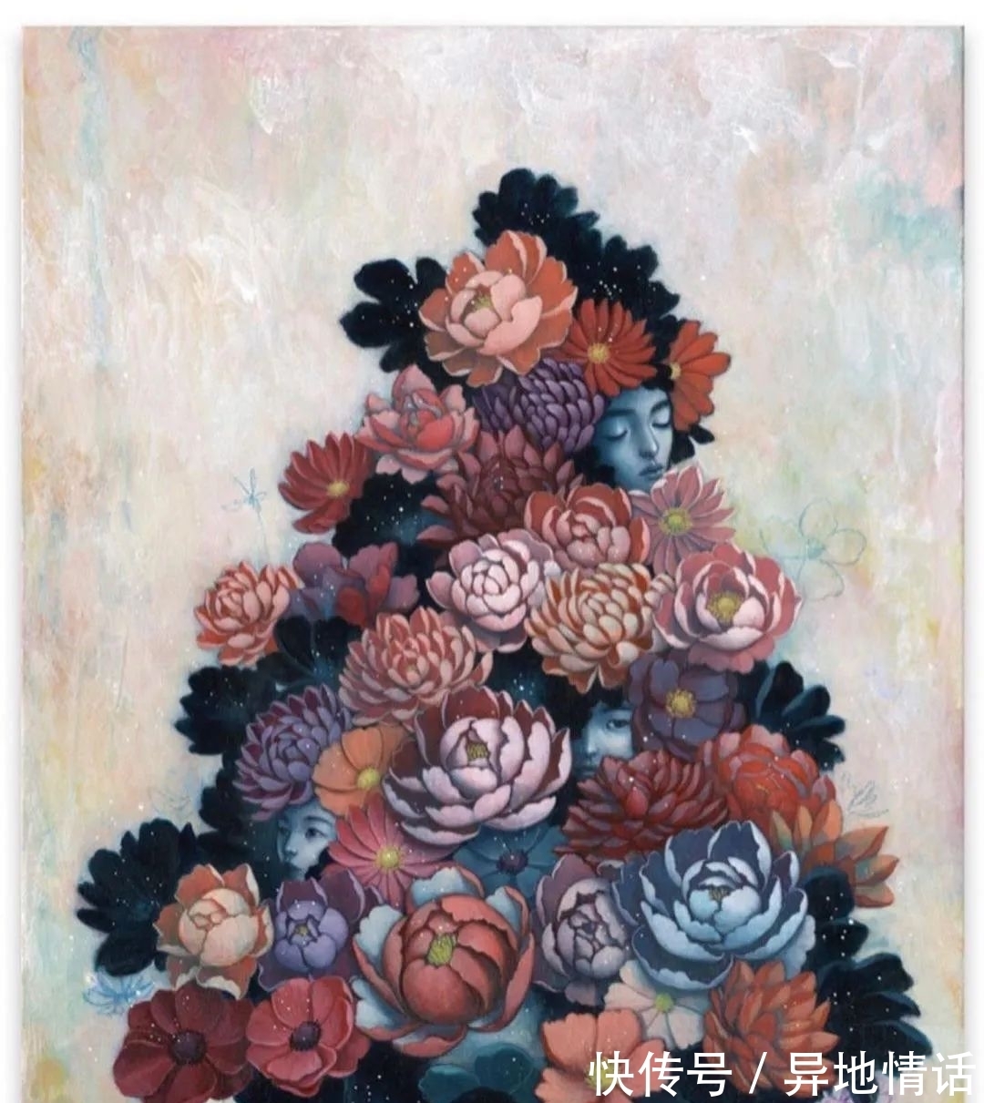 斯特拉·伊姆·赫特伯格@她手绘插画女孩,独特的气质,比任何头像壁纸还美