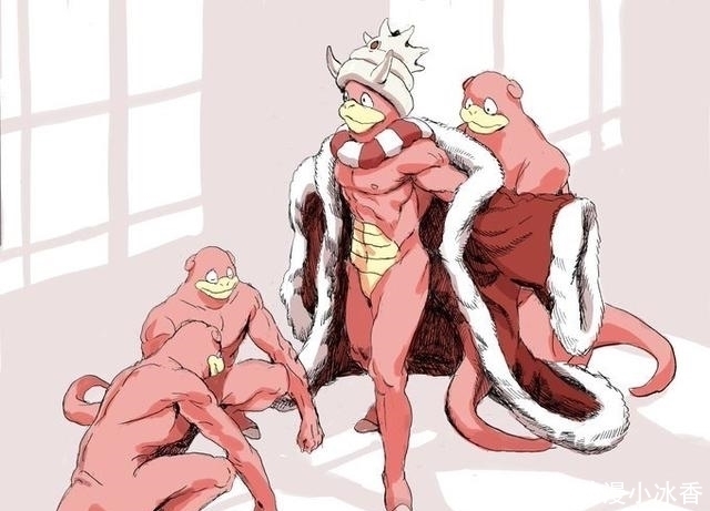 皮神|日本画师画的这组《宠物小精灵》同人,皮卡丘看了想打人