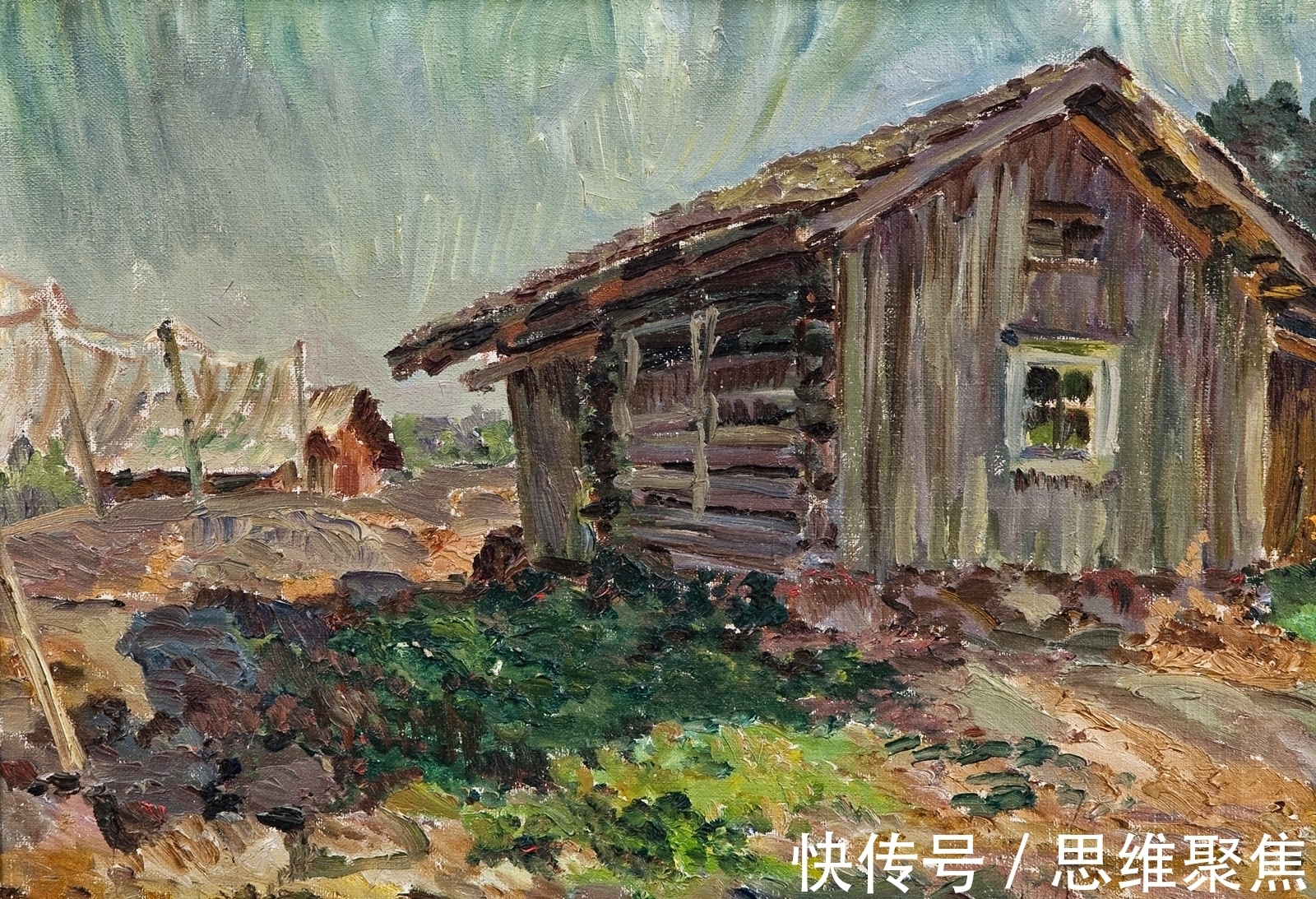 桑特里#笔意未尽的挥洒,印象派画家桑特里的绘画作品