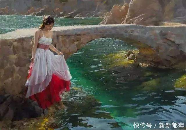 衬布#这位老画家笔下的人物身材,女人看了都羡慕!