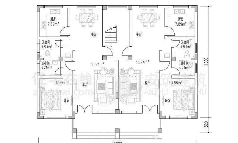 农村别墅|两套双拼农村别墅,造价35万左右,20年后也不会过时的款式