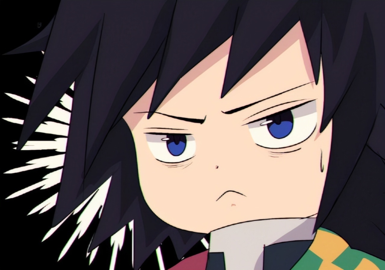 富冈义勇|用90年代画风打开鬼灭之刃,义勇好可爱,祢豆子更美了