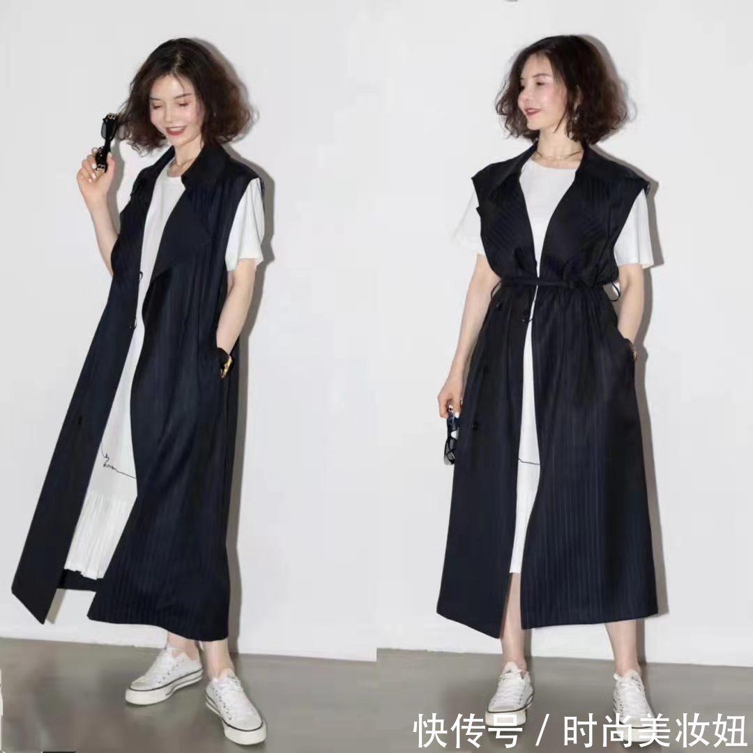 中年|40岁别穿得太老套，学这位中年＂姐姐＂的穿搭术，洋气又减龄