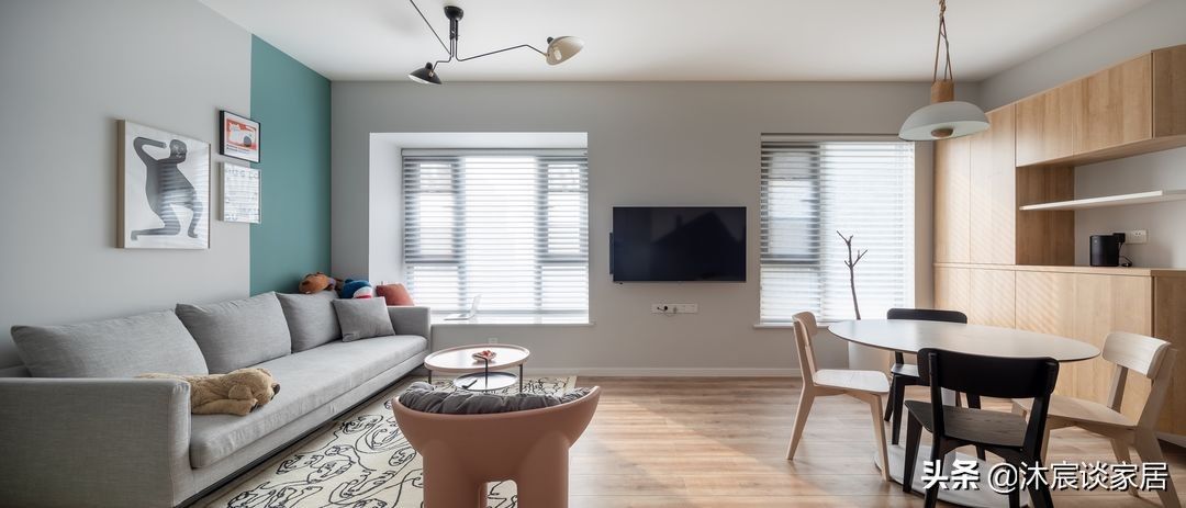 挪位|拆墙挪位后，她让小家实现“大横厅”，采光好，动线流畅，好舒服