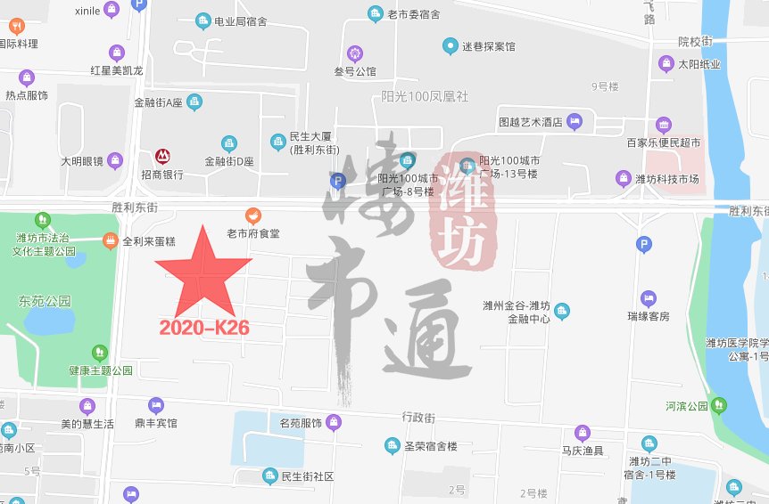 奎文区|10万平大商场！潍坊老市府C地块/北苑地块终于来了