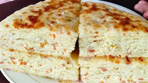 家里有面粉试试这样做,比馅饼简单,比包子好吃,我家一周做3次