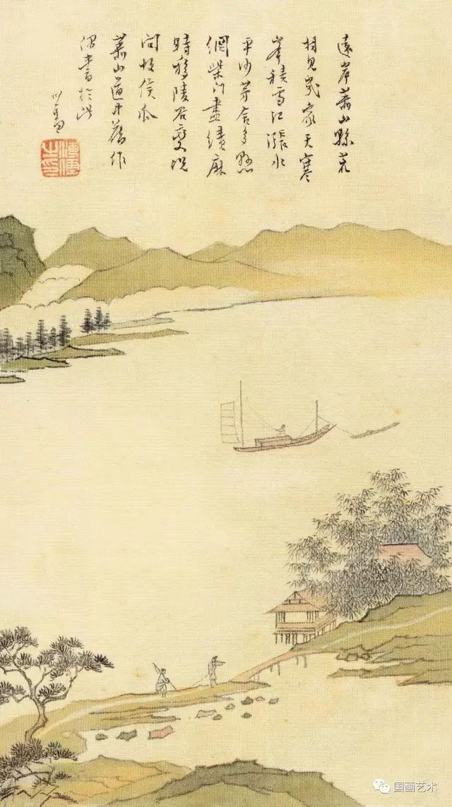 张大千&溥儒画舟，千姿百态