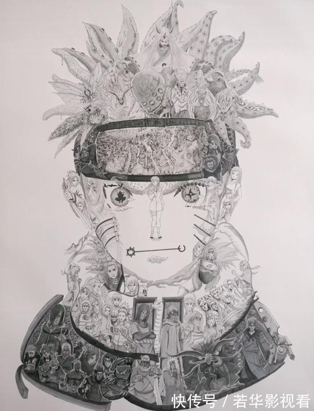 宇智波鼬|网友手绘一幅漩涡鸣人,拍卖1.4万,多人求购,网友:值这个价