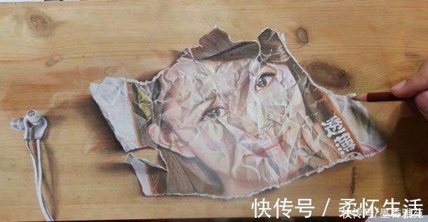 绘画$新加坡艺术家超级逼真的3D绘画作品,别怀疑自己的眼睛