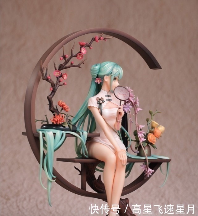 大卷发|最近出的初音未来手办都好漂亮,古风柔美,大卷发吸睛