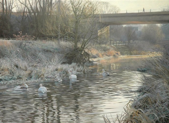 Peter#英国Peter Barker油画风景(二)