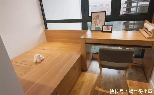 西厨|89㎡两室改三室,客厅不买沙发,舍弃电视墙,围合卡座很实用