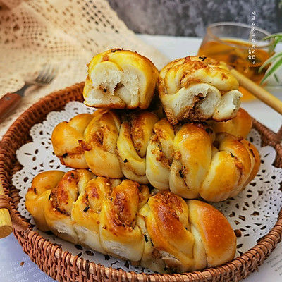 #我心中的冬日限定#肉松小卷面包