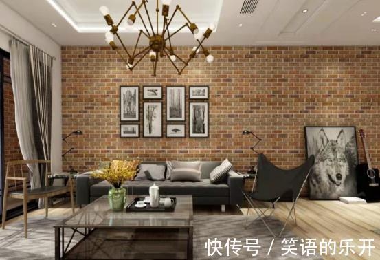 涂鸦墙|75㎡小户型工业风,文化砖、涂鸦墙彰显怀旧文化,文艺范满分!