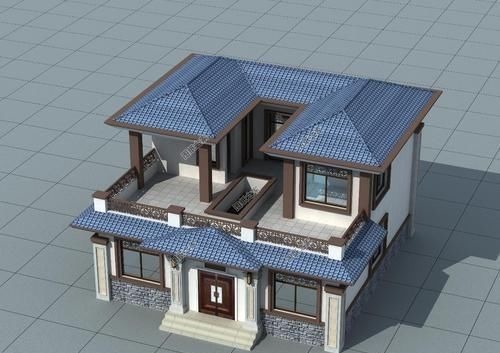 x2|120平米左右农村小四合院设计,韵味十足,领略中式建筑的美