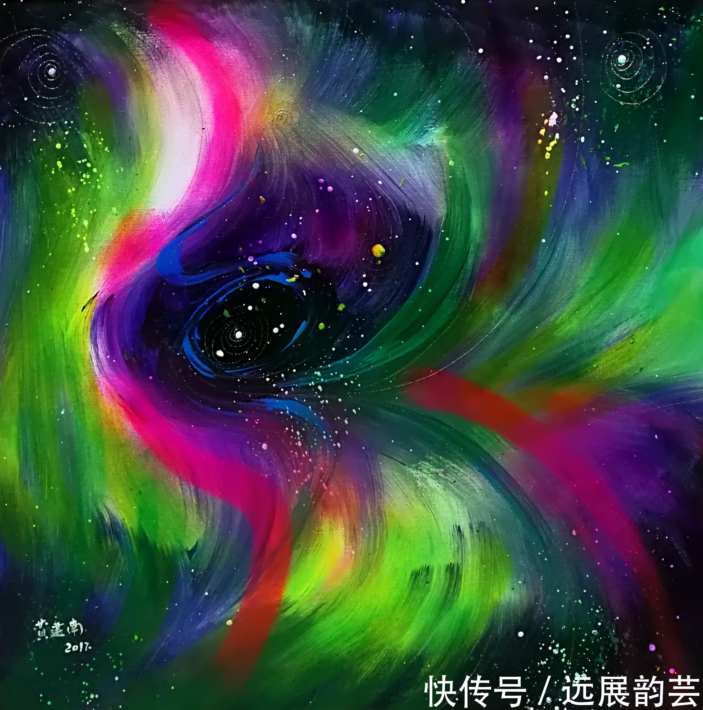 画作|黄建南画作:近看回味无穷,远看惊天动地