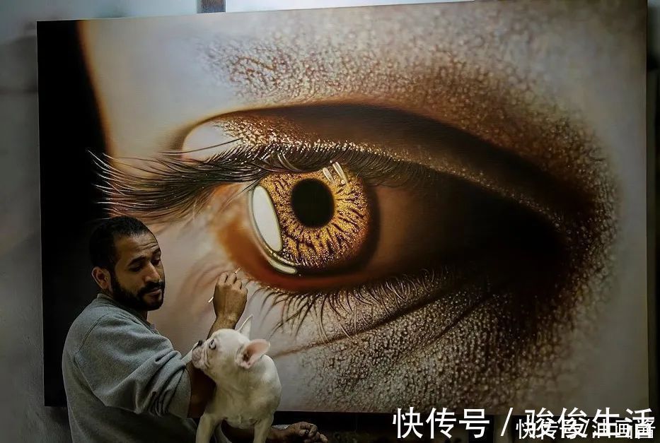 狂人@自称“狂人”的画家,画出极度写实的作品,照相机都被比下去了