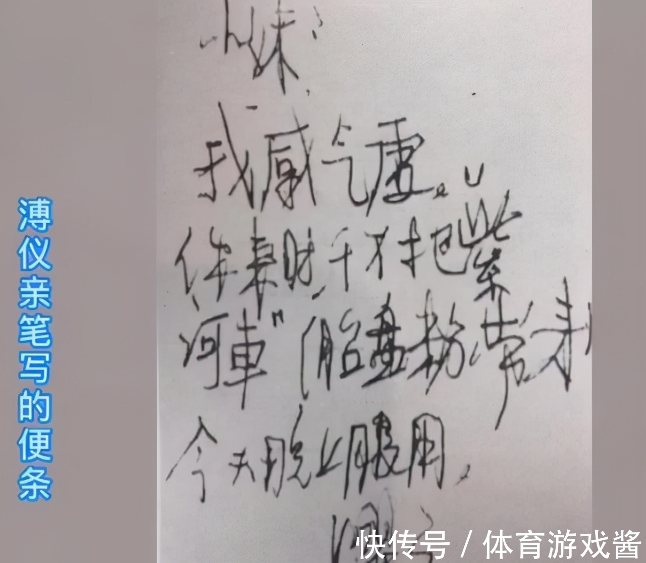 硬笔!溥仪的硬笔“保证书”曝光,没曾想其硬笔书法竟如此惊艳,功夫深