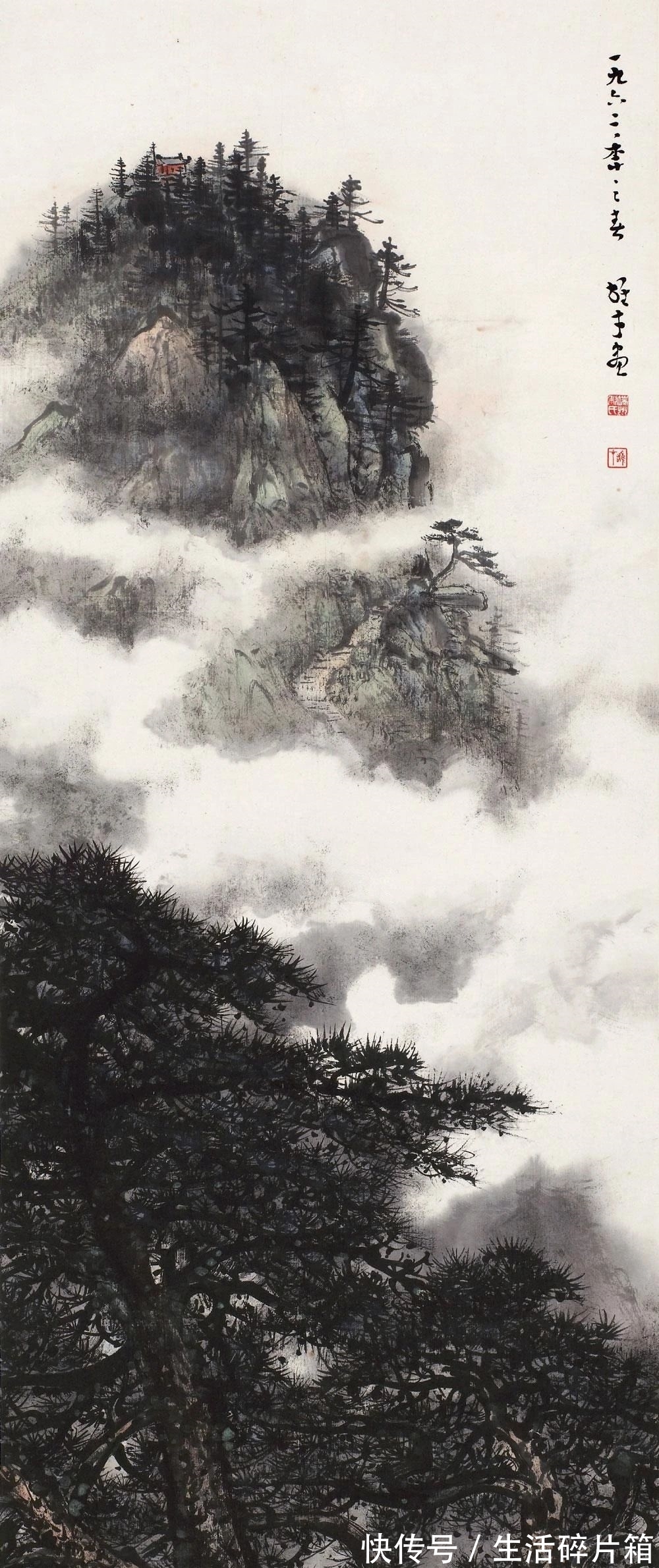 津门网|「津门网」坚中西,重写生,融中国传统绘画章法形成“黎家山水”