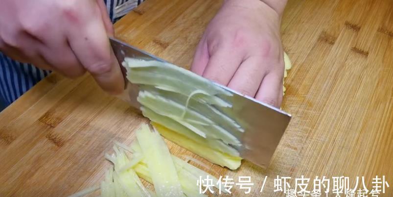 凉拌土豆丝|凉拌土豆丝，爽口开胃，下酒又下饭，做法超简单
