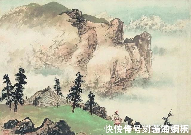 关山月&岭南画派不只画南方的花花草草也有北方的山山水水