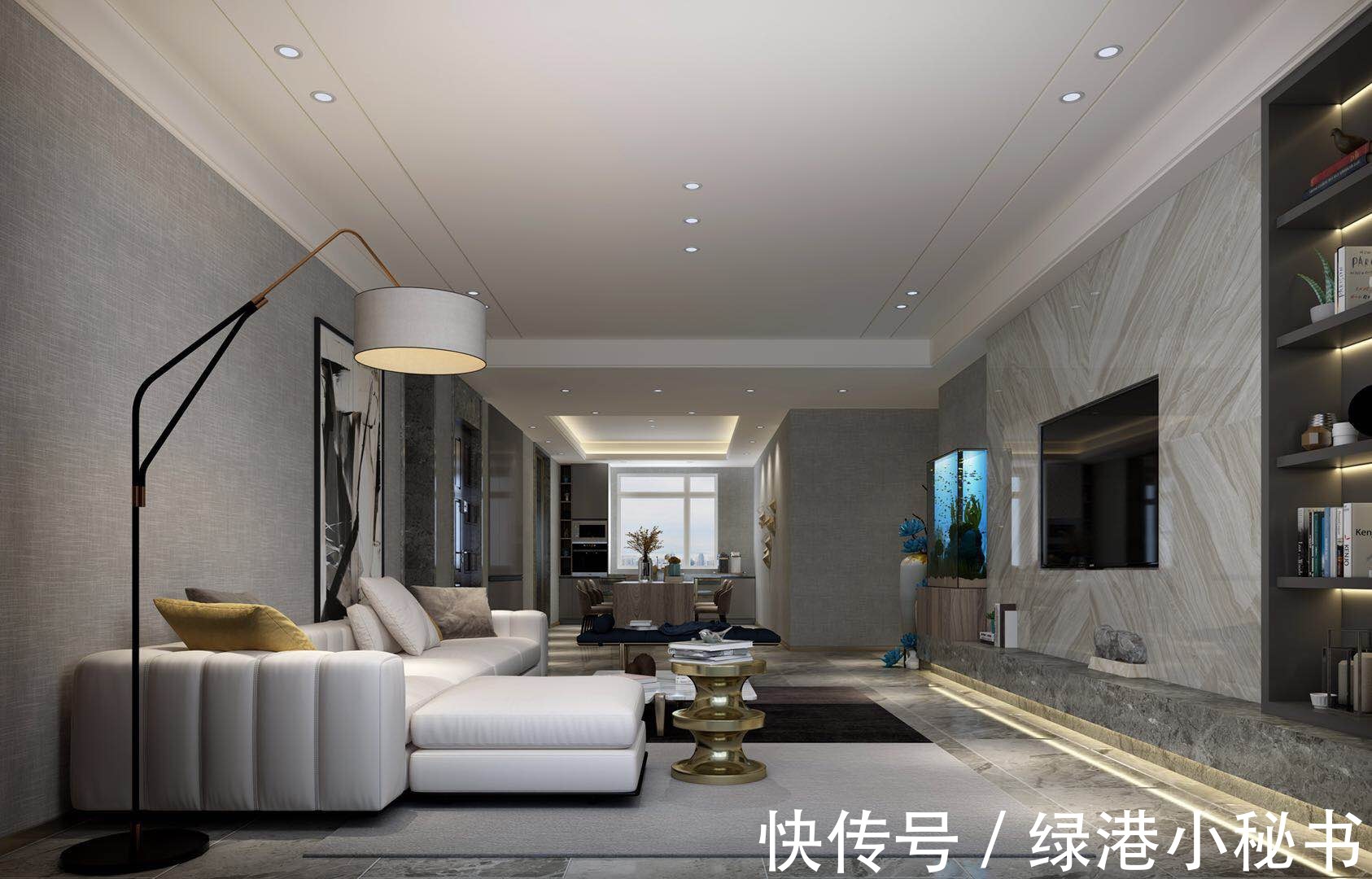 现代|装修案例欣赏:190平现代风格设计,这就是小说里男主的房间吧!