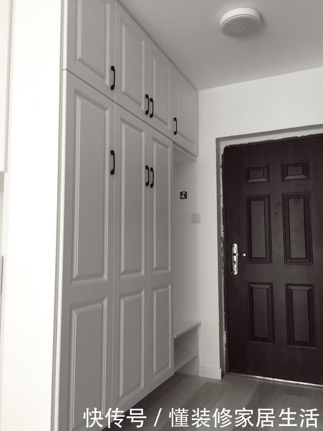 洗碗机|89平米现代简约风格,邻居都说头一次看见这么多柜子收纳妥妥的