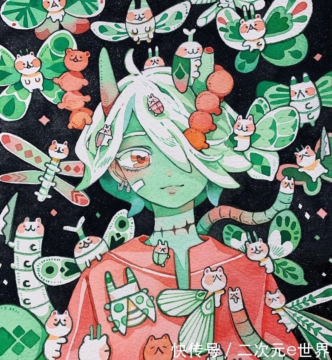 bitamin!每日插画 8年,从画渣到大神,不努力你永远不知道自己有多优秀