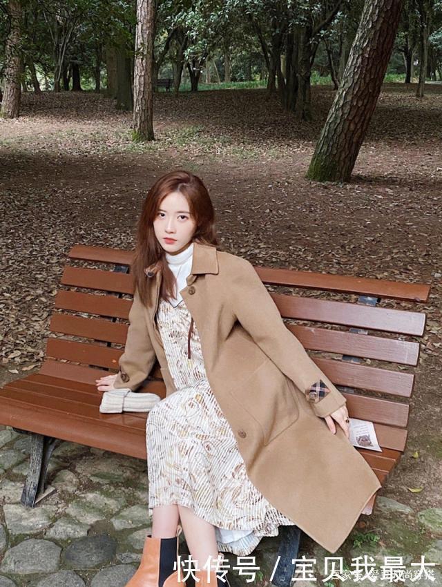 大衣+运动鞋,大衣+短靴,冬季这么穿气质又好看