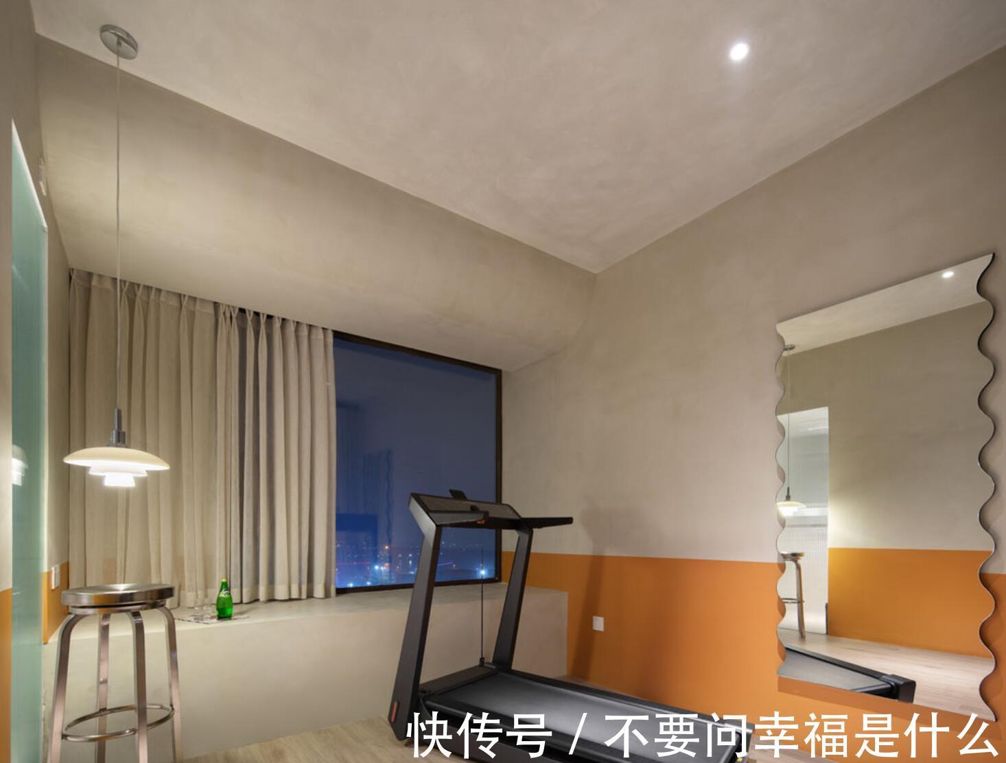 空间表现|不愧是设计师的家,全屋不用乳胶漆,布局颠覆传统,超有质感!