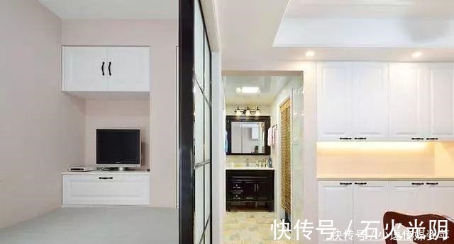 柜子|朋友的新房装修太漂亮了，一屋7个地方装上柜子，漂亮又实用！