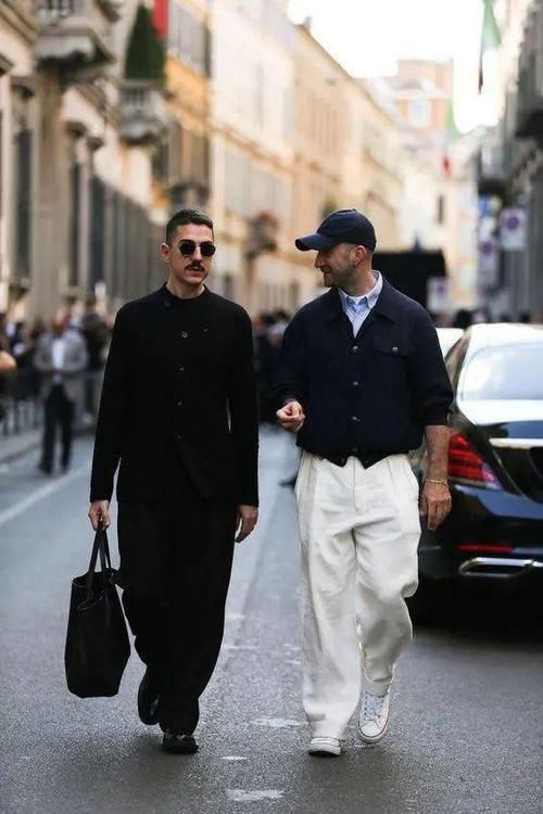 会穿搭的人，裤子都爱这种类型