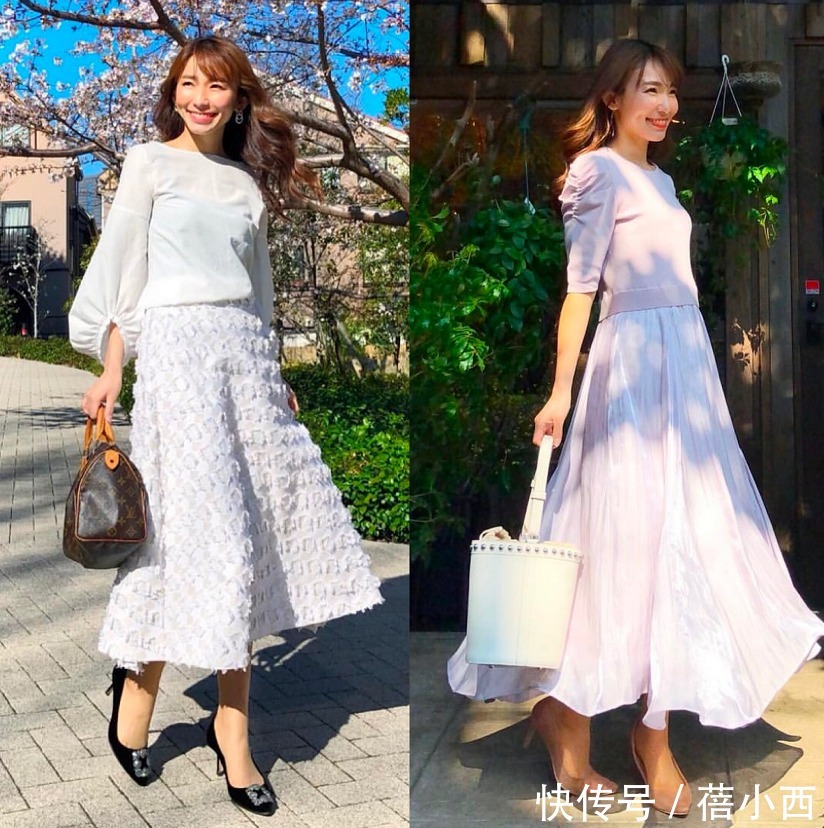 牛仔|真正有高级感的女人,早秋第1件单品首选“半身裙”,chic又洋气