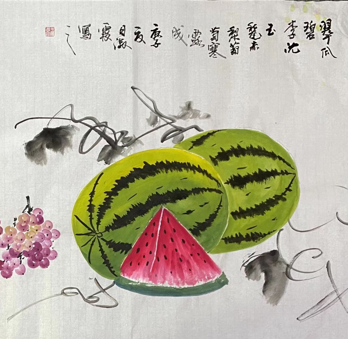 人物画!马淑霞国画作品请赏析