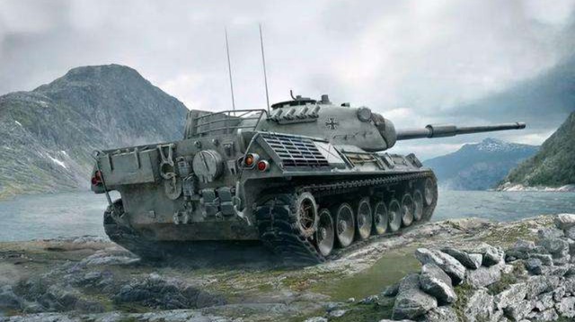 帅气|《坦克世界》帅气的豹1人人爱，又能黑枪跑得又快