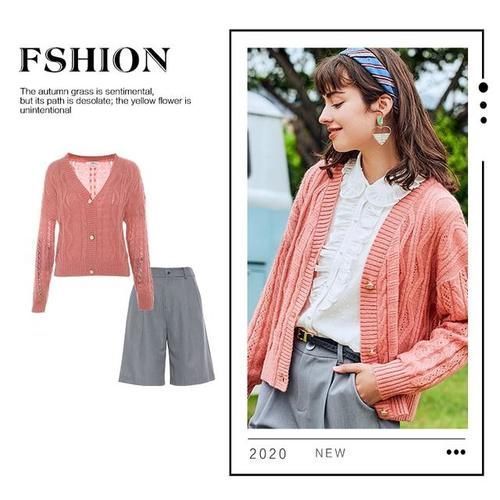 开衫|秋冬季如何穿好针织衫?参考时尚博主的搭配,轻松打造高级优雅范