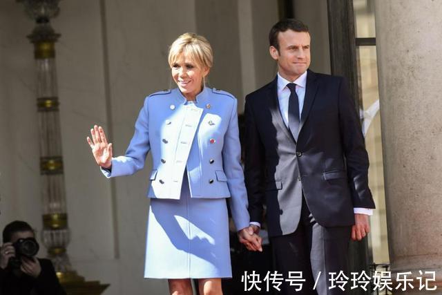 啾啾|法国夫人终于换发型,扎小啾啾配西装好年轻,被老公全程牵着真甜