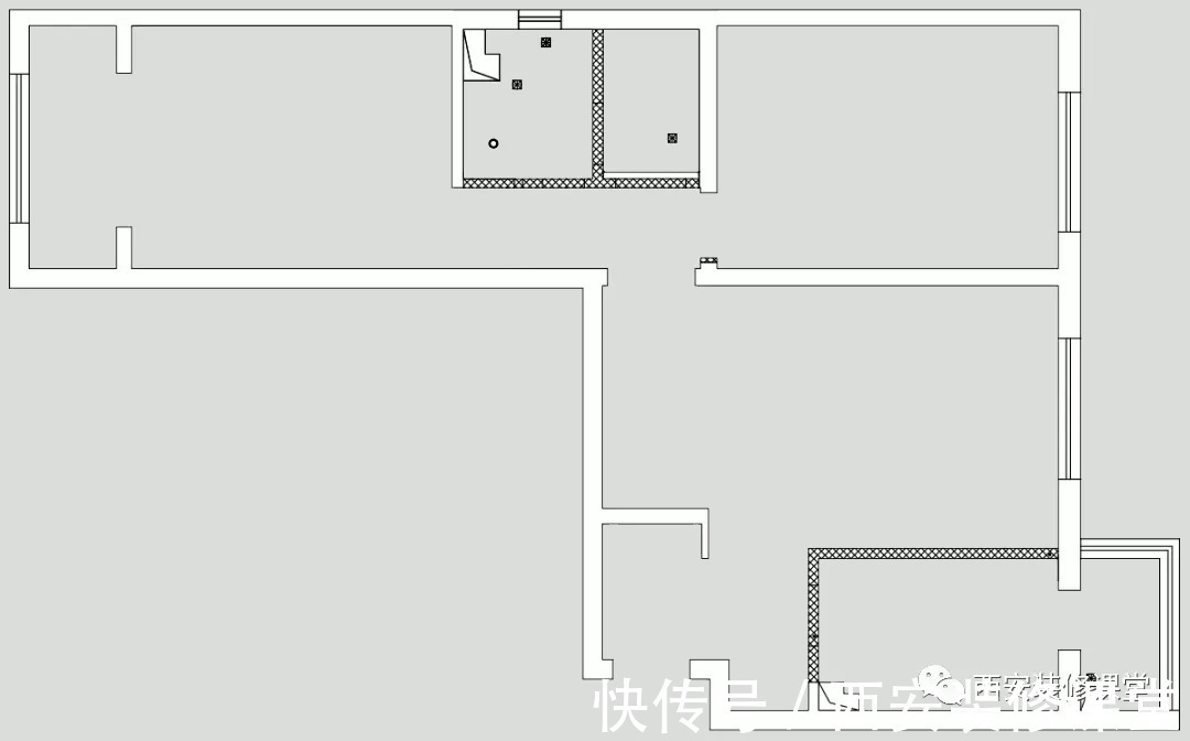 水吧台|85㎡两室新家,打造日式婚房