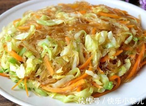 卷心菜炒粉丝|孩子吃饭挑食身高总是不见长，多吃有机蔬菜，促进身体发育