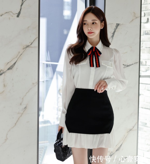 时尚搭配|女神孙允珠的时尚搭配:斯蒂芬王妃法式宫廷红丝带裙