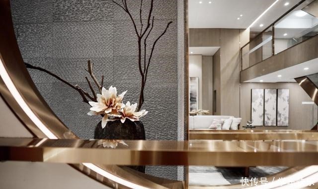 客厅|390㎡中国风别墅,一进门就被客厅吸引,这才是惊艳之作!